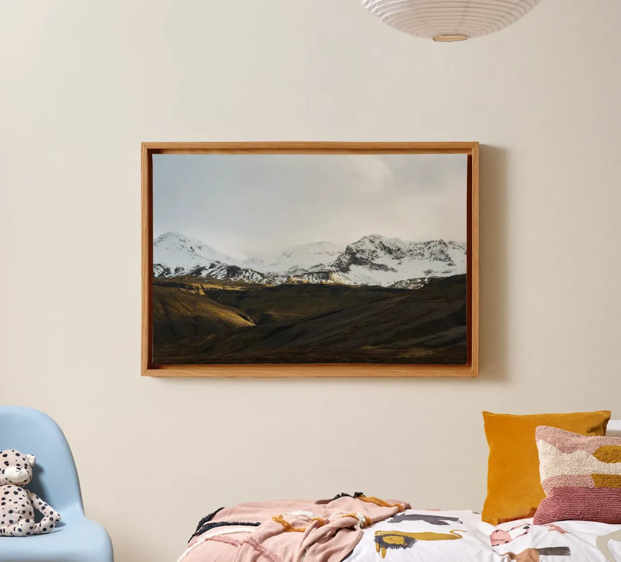 Cime sussurranti tela con Cornice a cassetta da PhotoVibe Decor