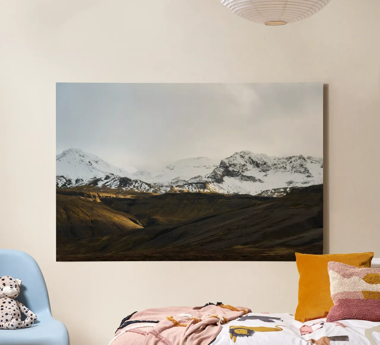 Cime sussurranti tela con Cornice a cassetta da PhotoVibe Decor