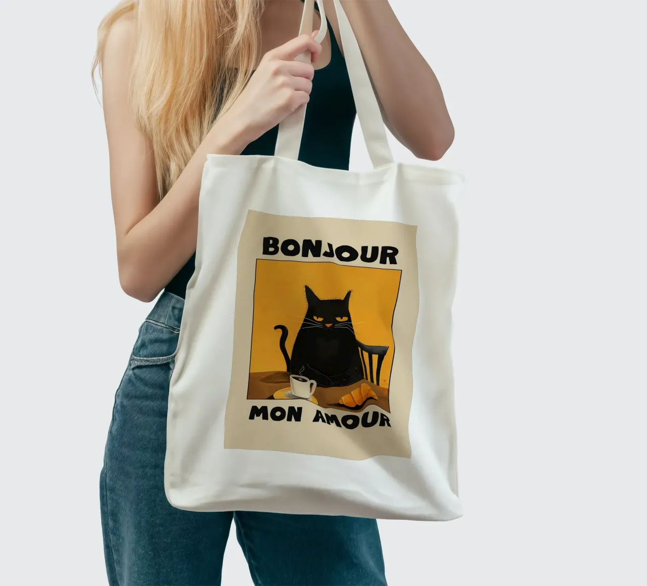 Ciao amore mio borsa in juta da Arjun