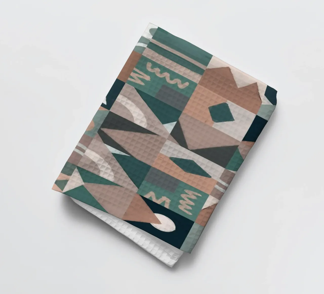 Design geometrico a piastrelle canovaccio da cucina da Little Dean