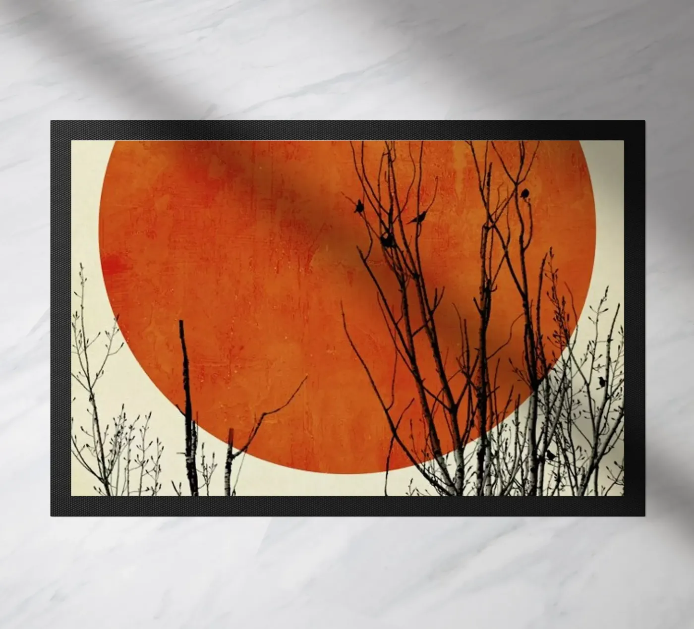 Winter Glow doormat by Kubistika