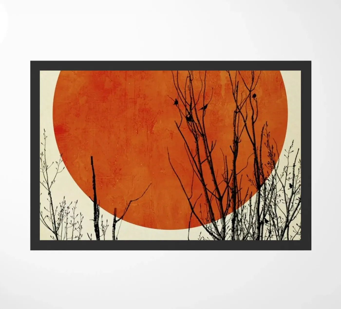 Winter Glow doormat by Kubistika