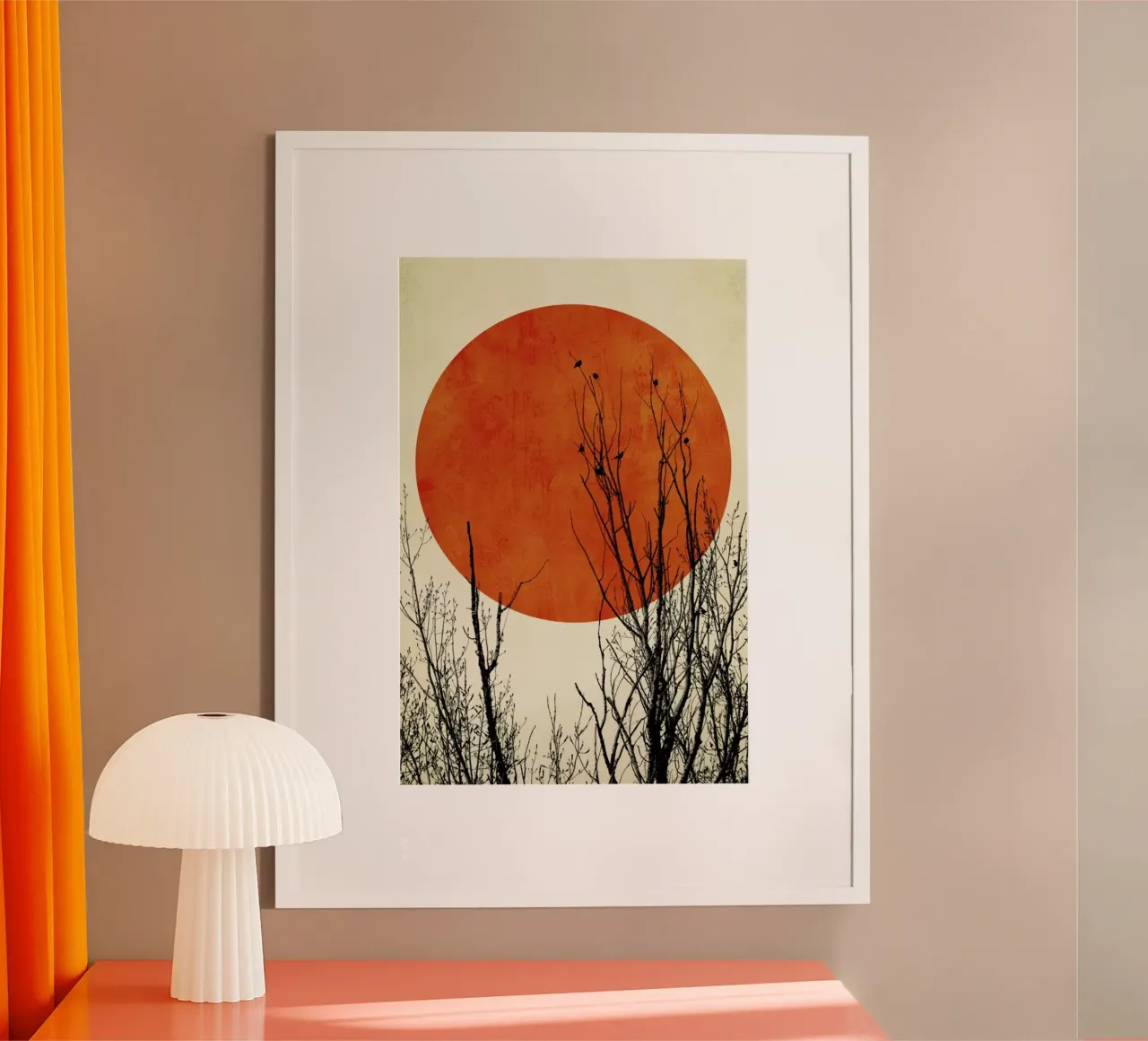 Winter Glow poster da Kubistika