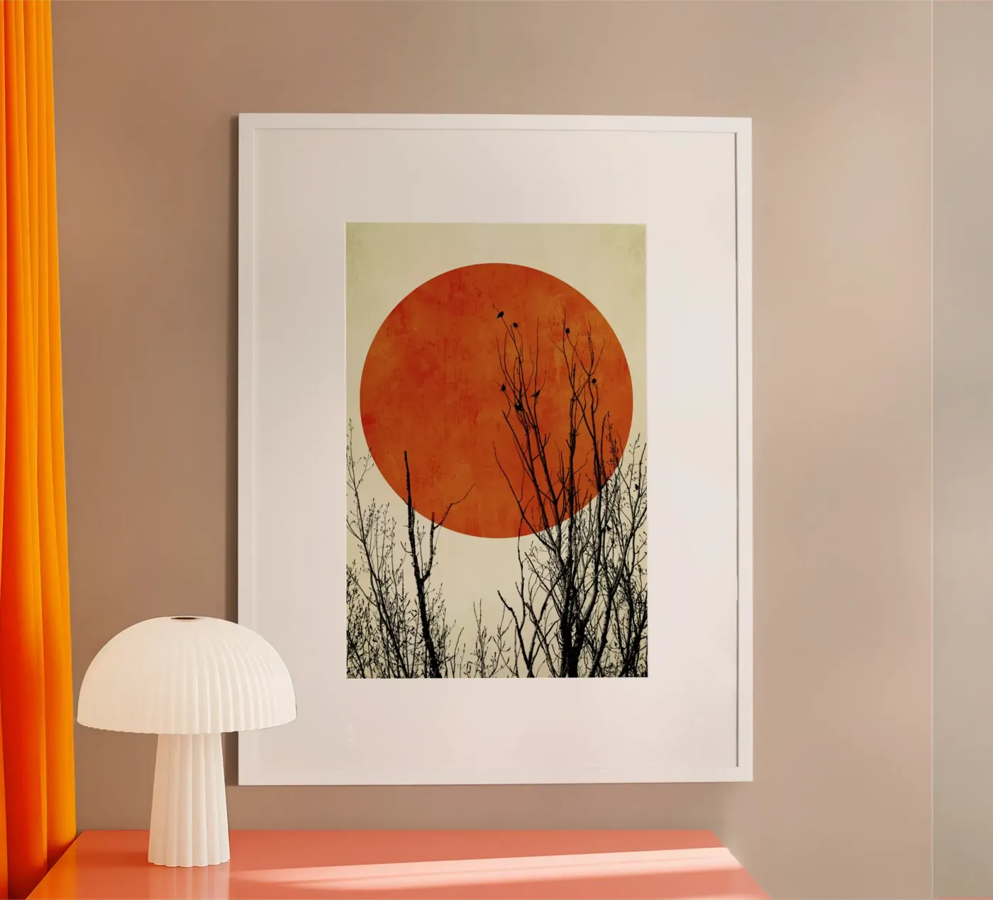 Winter Glow Poster von Kubistika