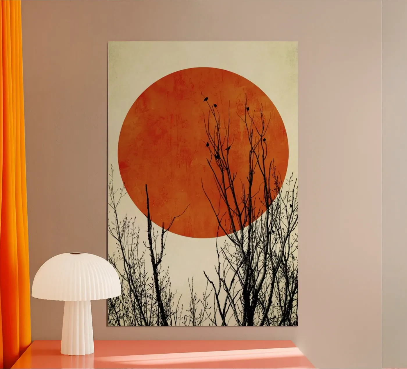 Winter Glow Poster von Kubistika