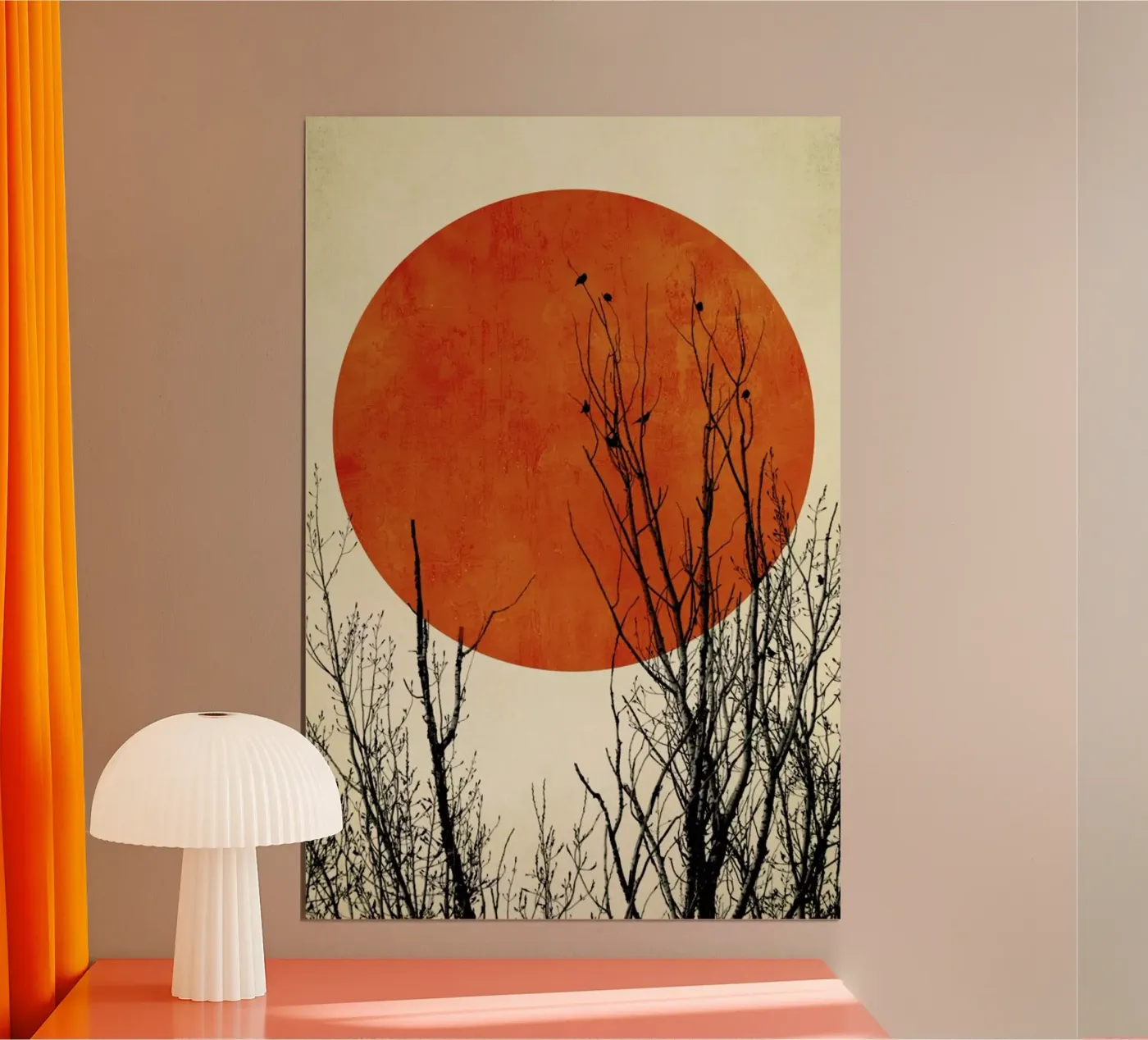Winter Glow poster da Kubistika