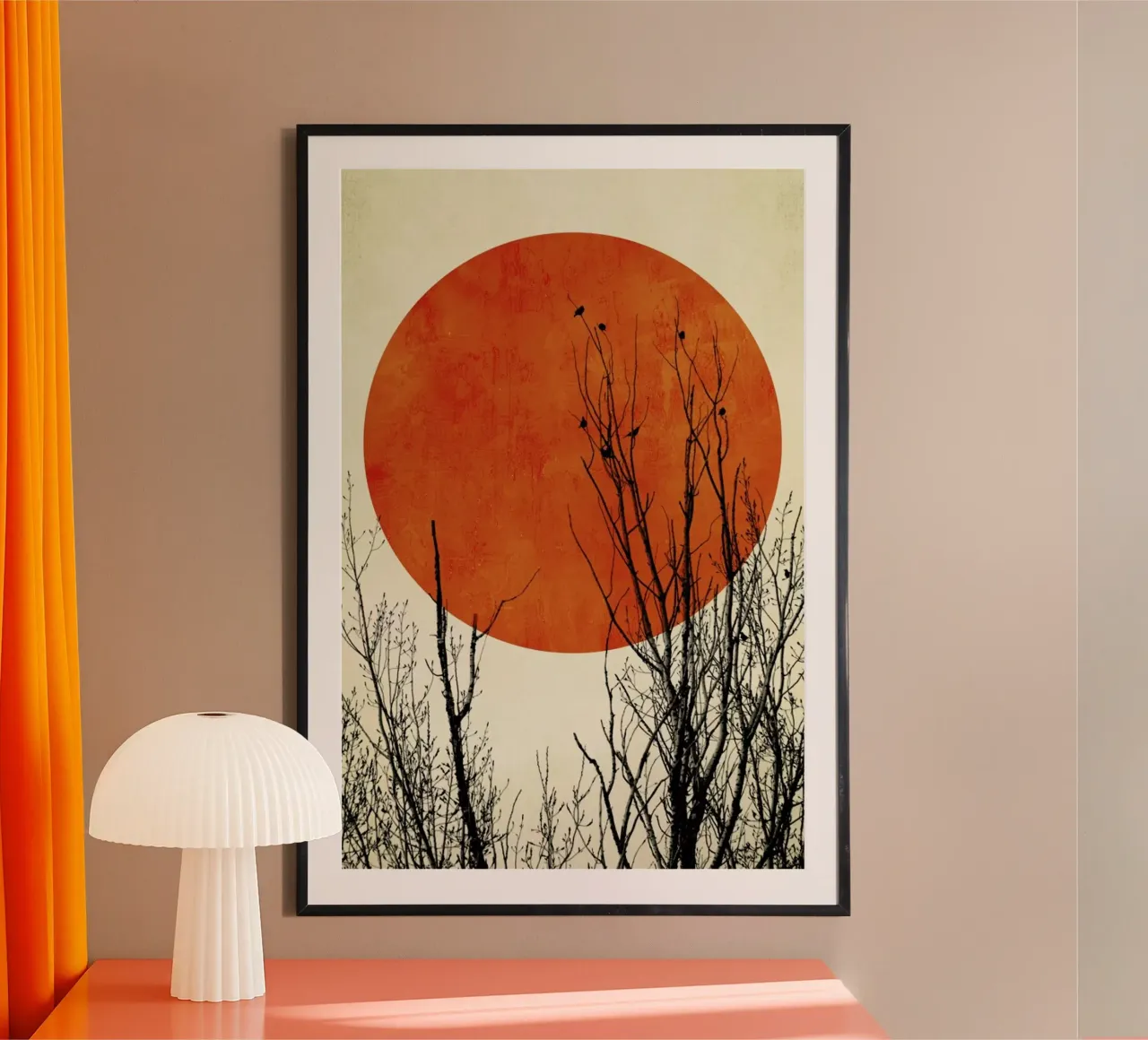 Winter Glow poster da Kubistika