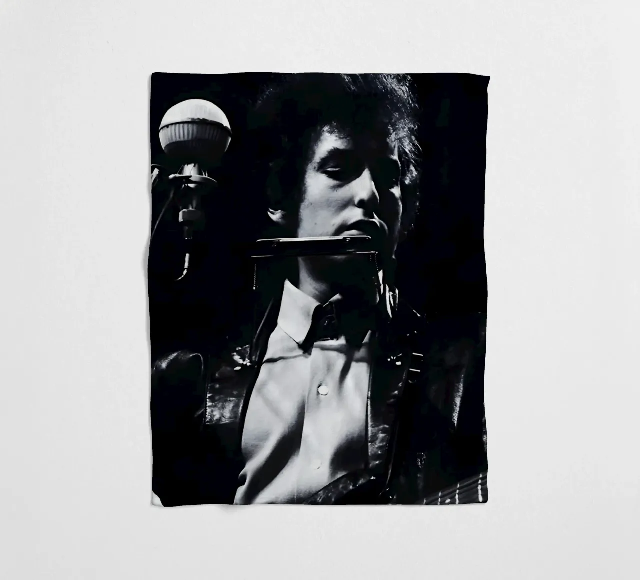 Bob Dylan coperta in pile da Low poly art