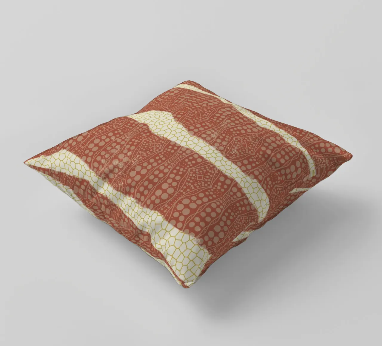 Carta patterned cuscino da Little Dean