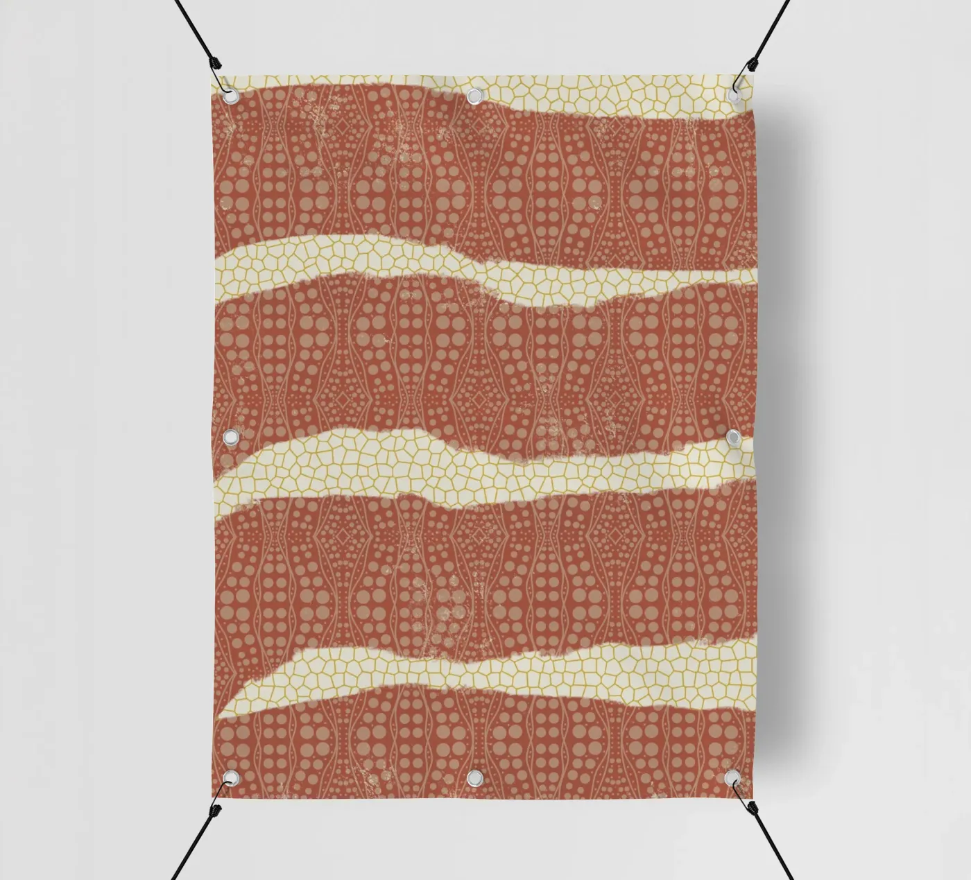 Patterned paper pvc cover by Little Dean
