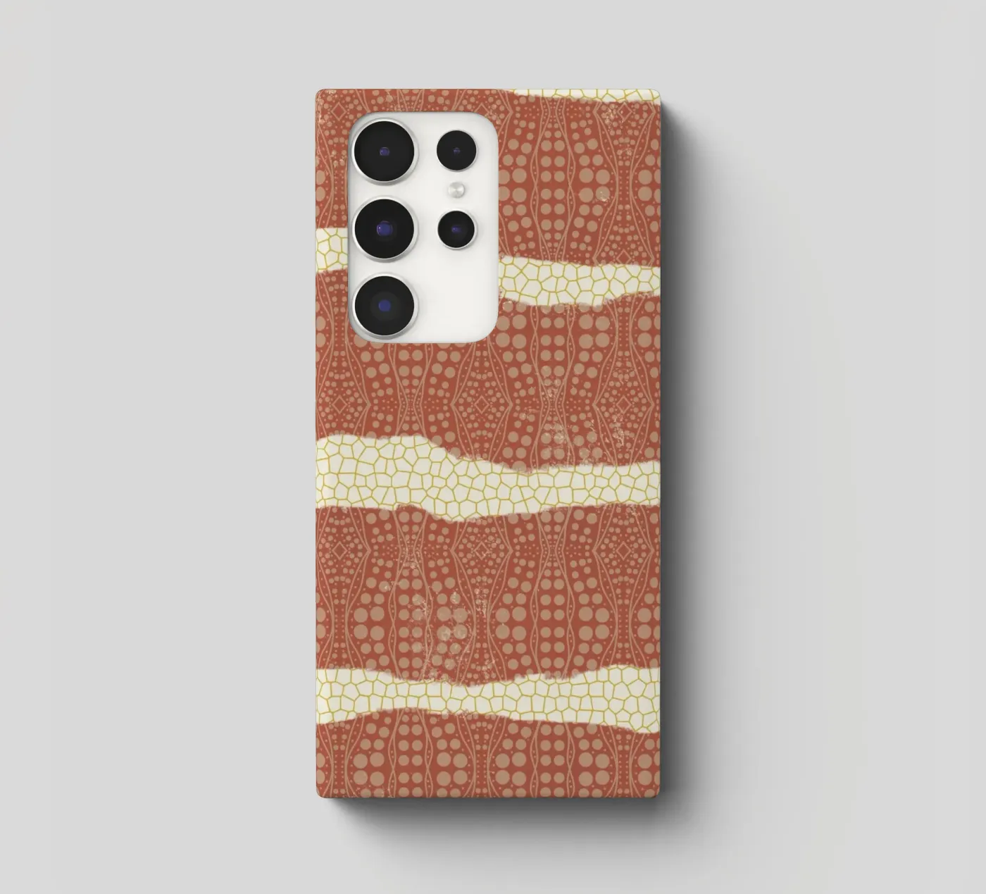Patterned paper cover samsung da Little Dean