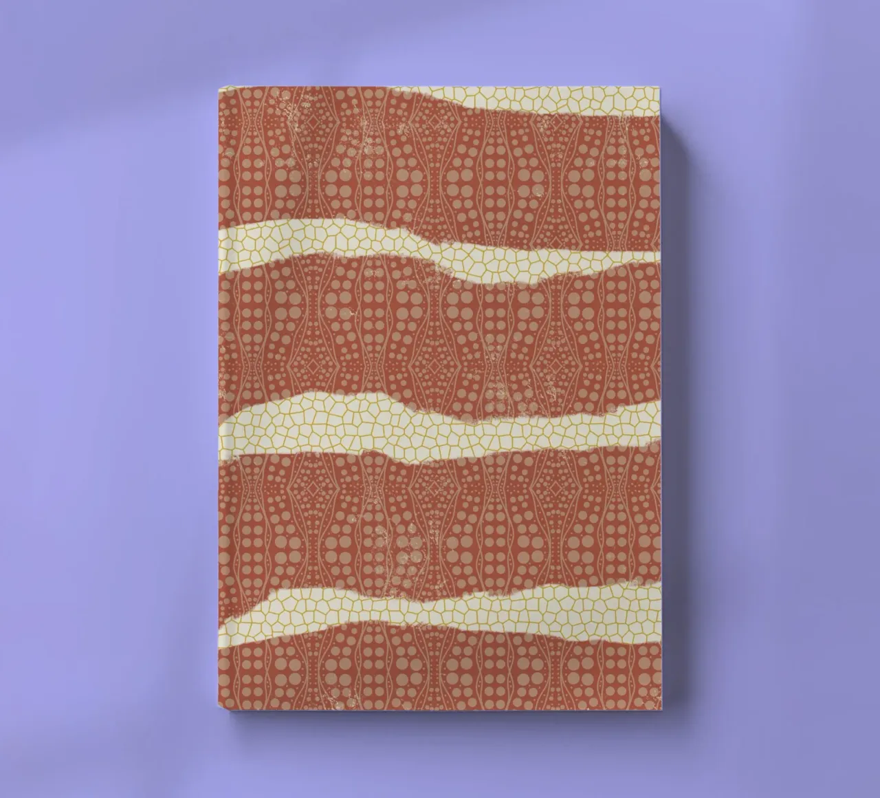 Patterned paper notebook by Little Dean