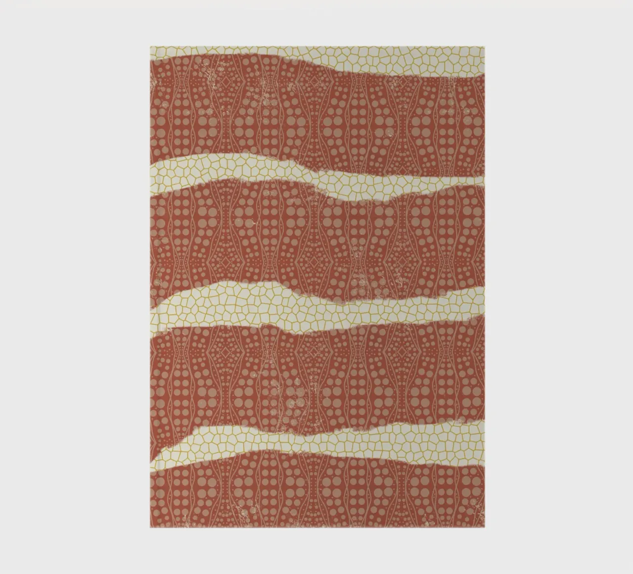 Patterned paper notebook by Little Dean