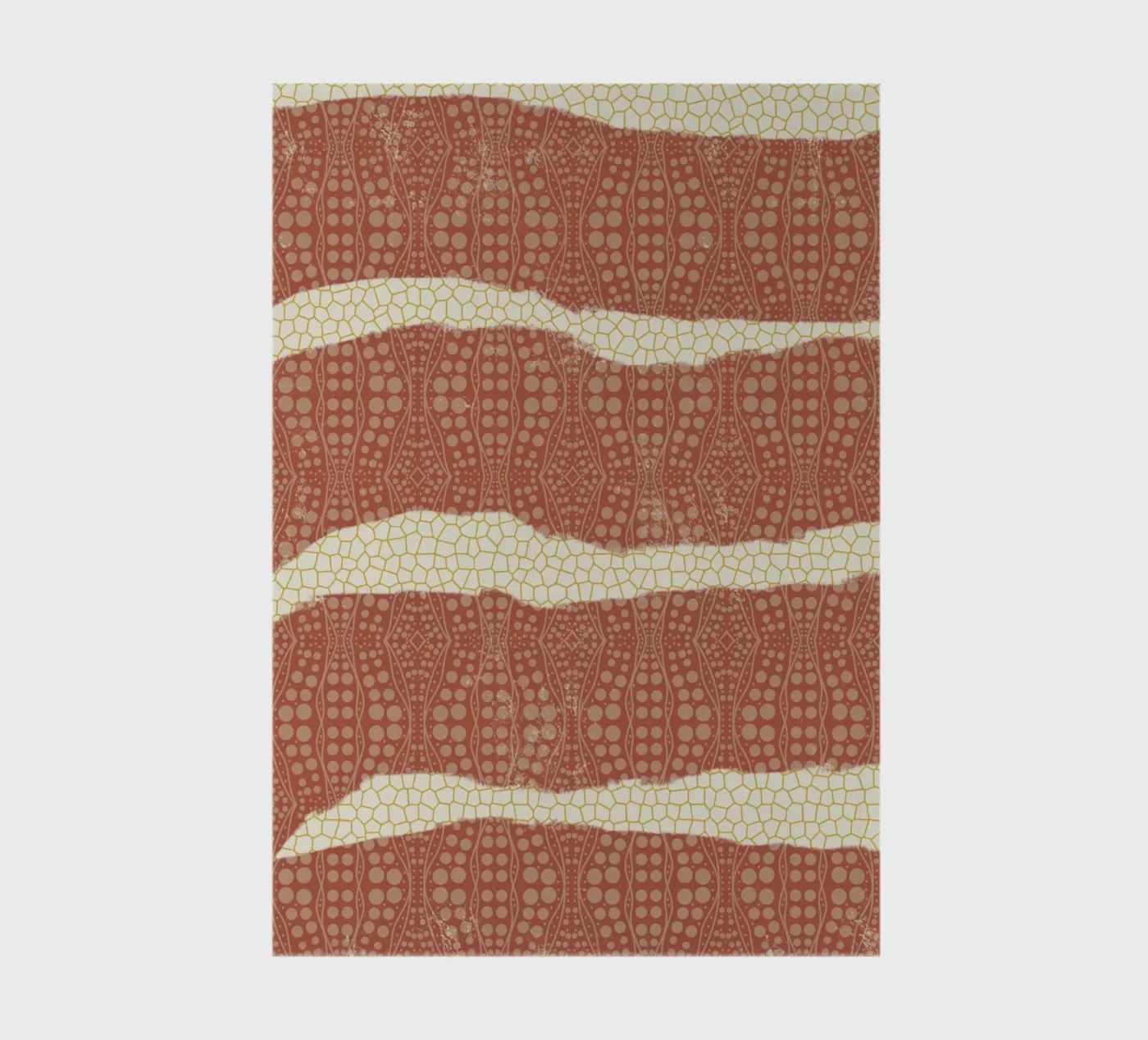 Patterned paper notebook by Little Dean
