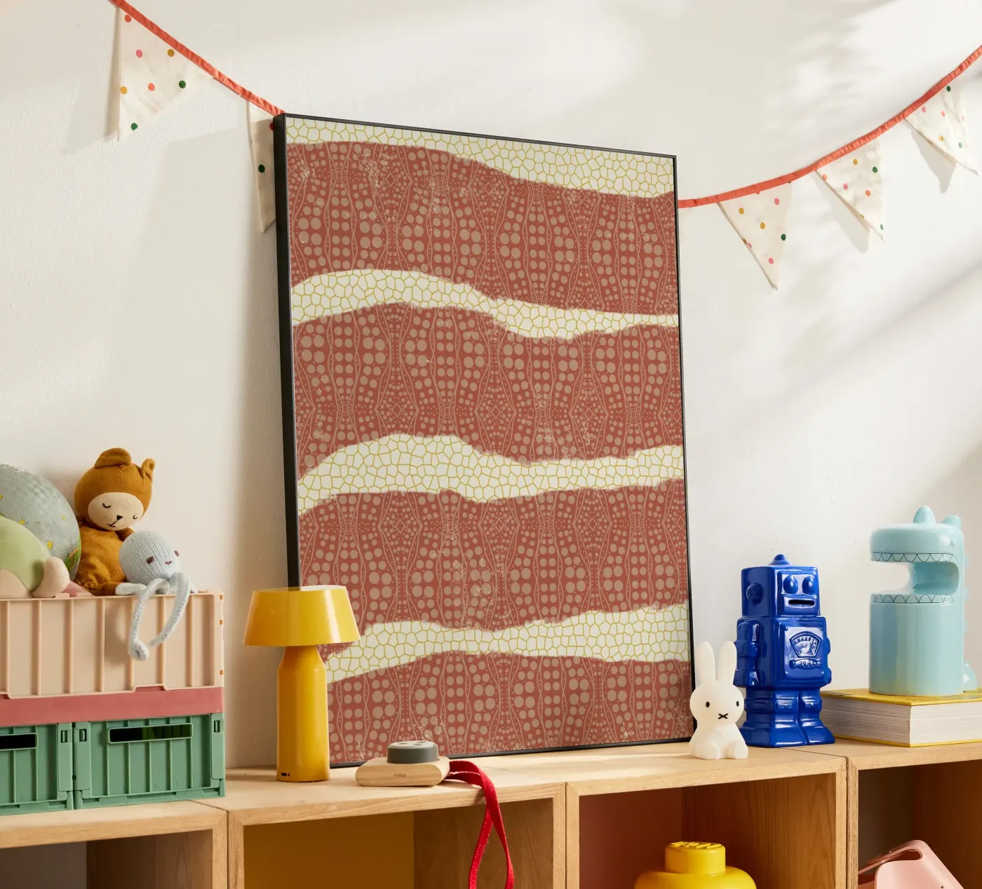 Carta patterned pannello forex da Little Dean