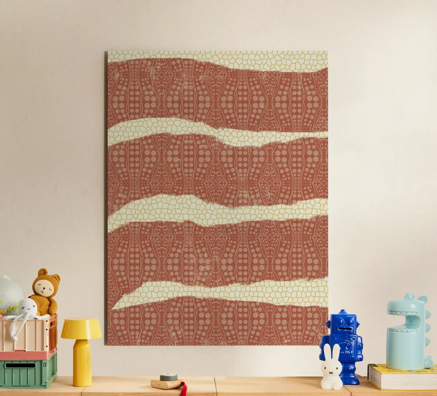 Carta patterned pannello forex da Little Dean