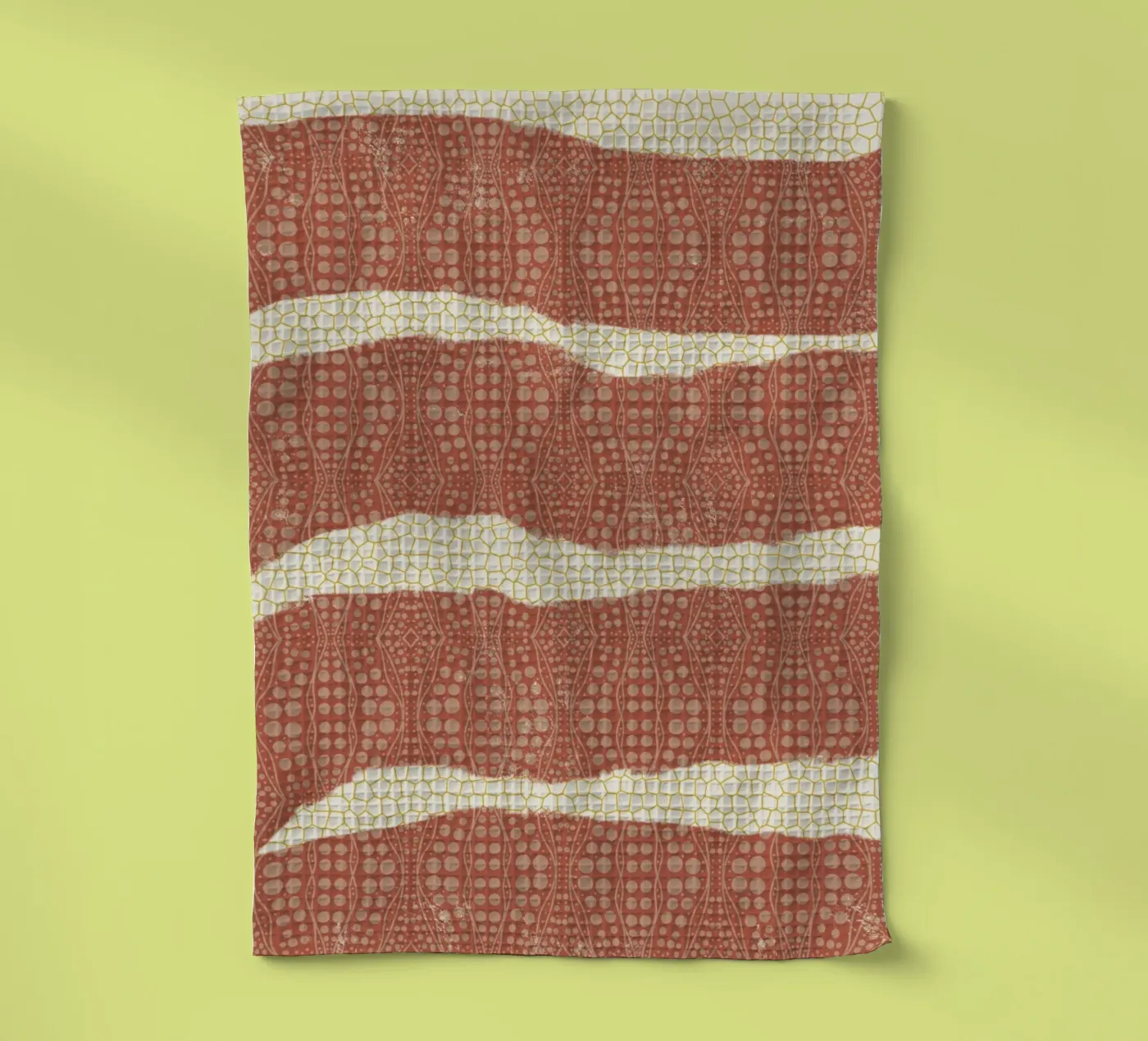 Patterned paper torchon de Little Dean