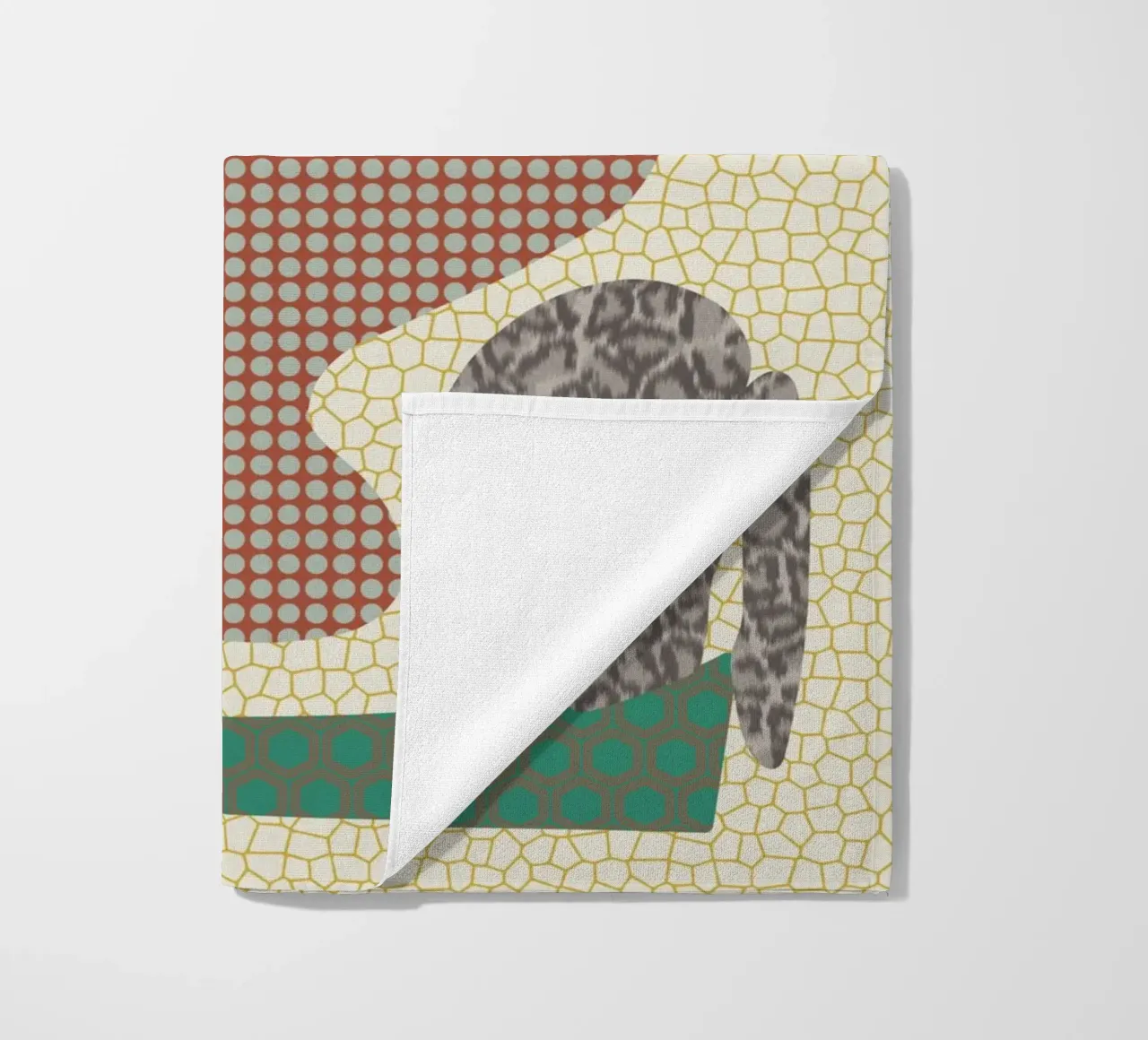 Patterned cut out telo mare da Little Dean