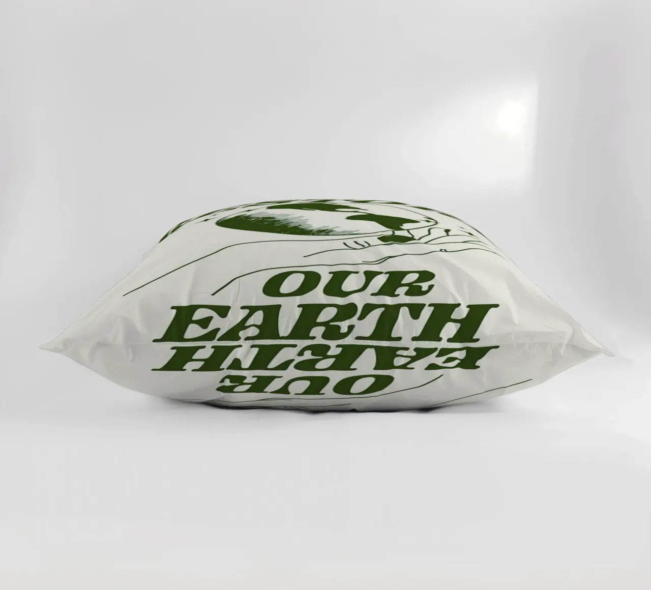 Restore Our Earth decorative cushion by cafelab