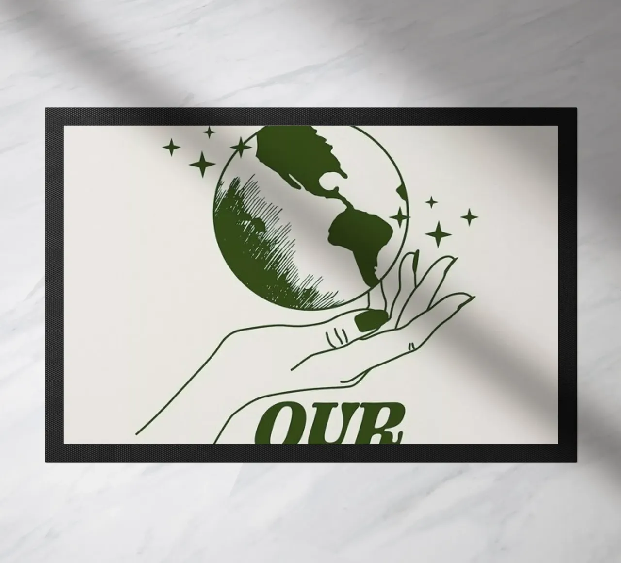 Restore Our Earth zerbino da cafelab