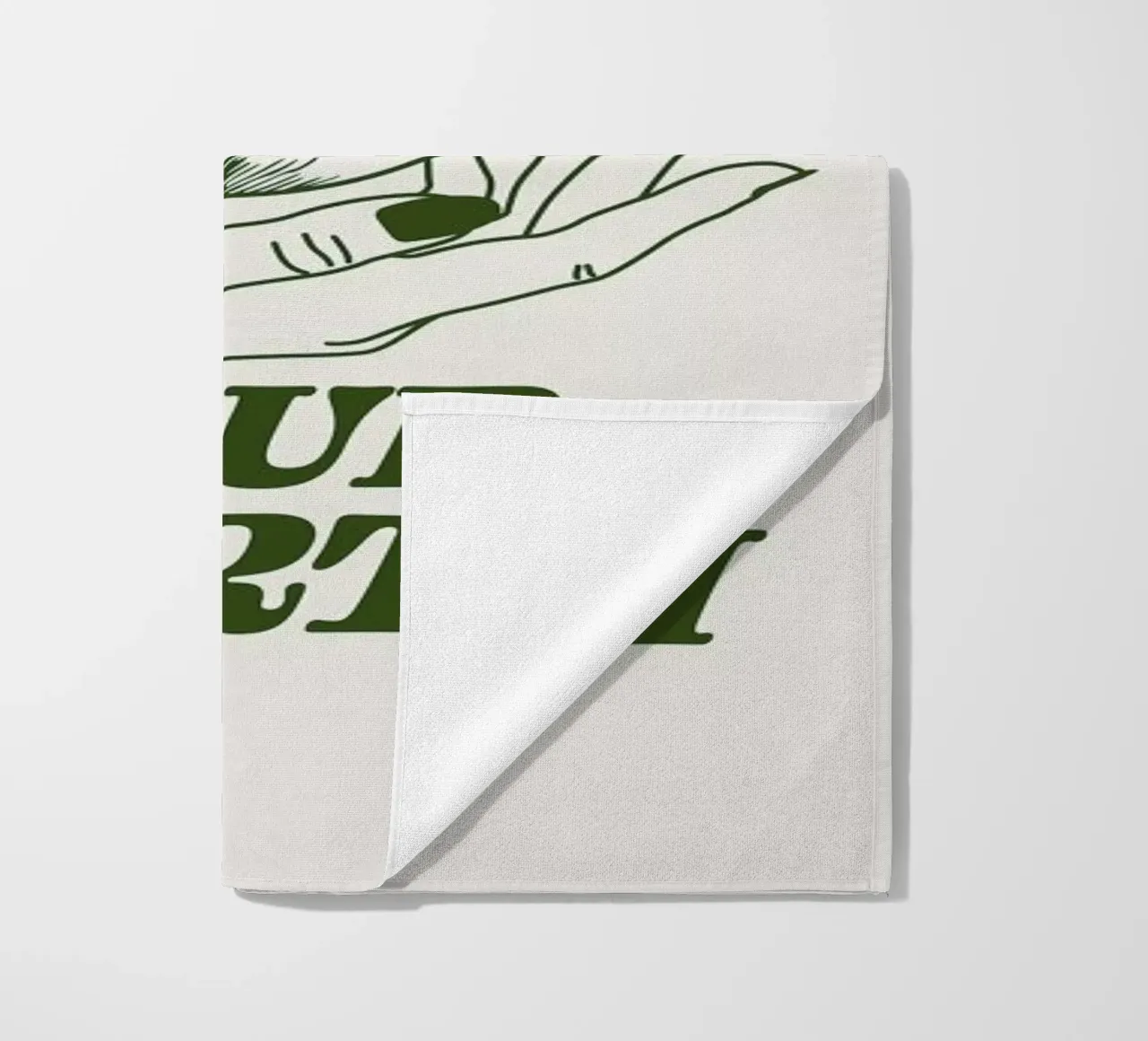 Restore Our Earth beach towel by cafelab