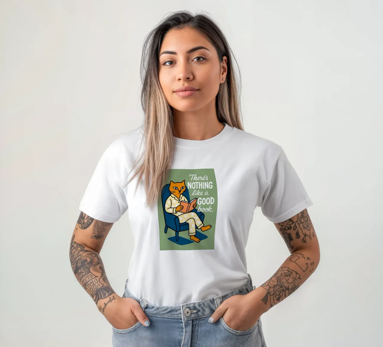 Non c'è niente di meglio di un buon libro t-shirt da Arjun
