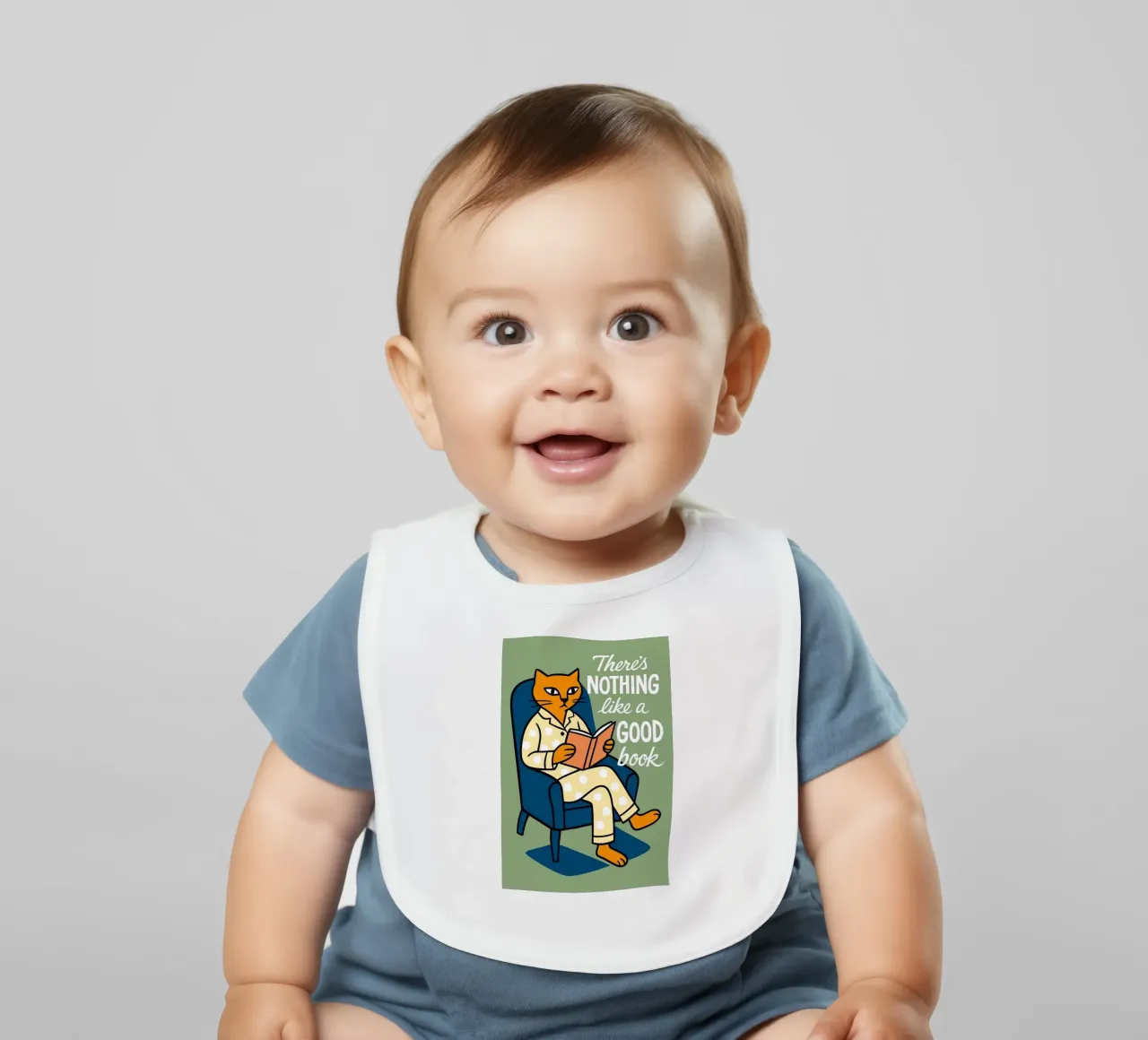 Non c'è niente di meglio di un buon libro bavaglino da Arjun