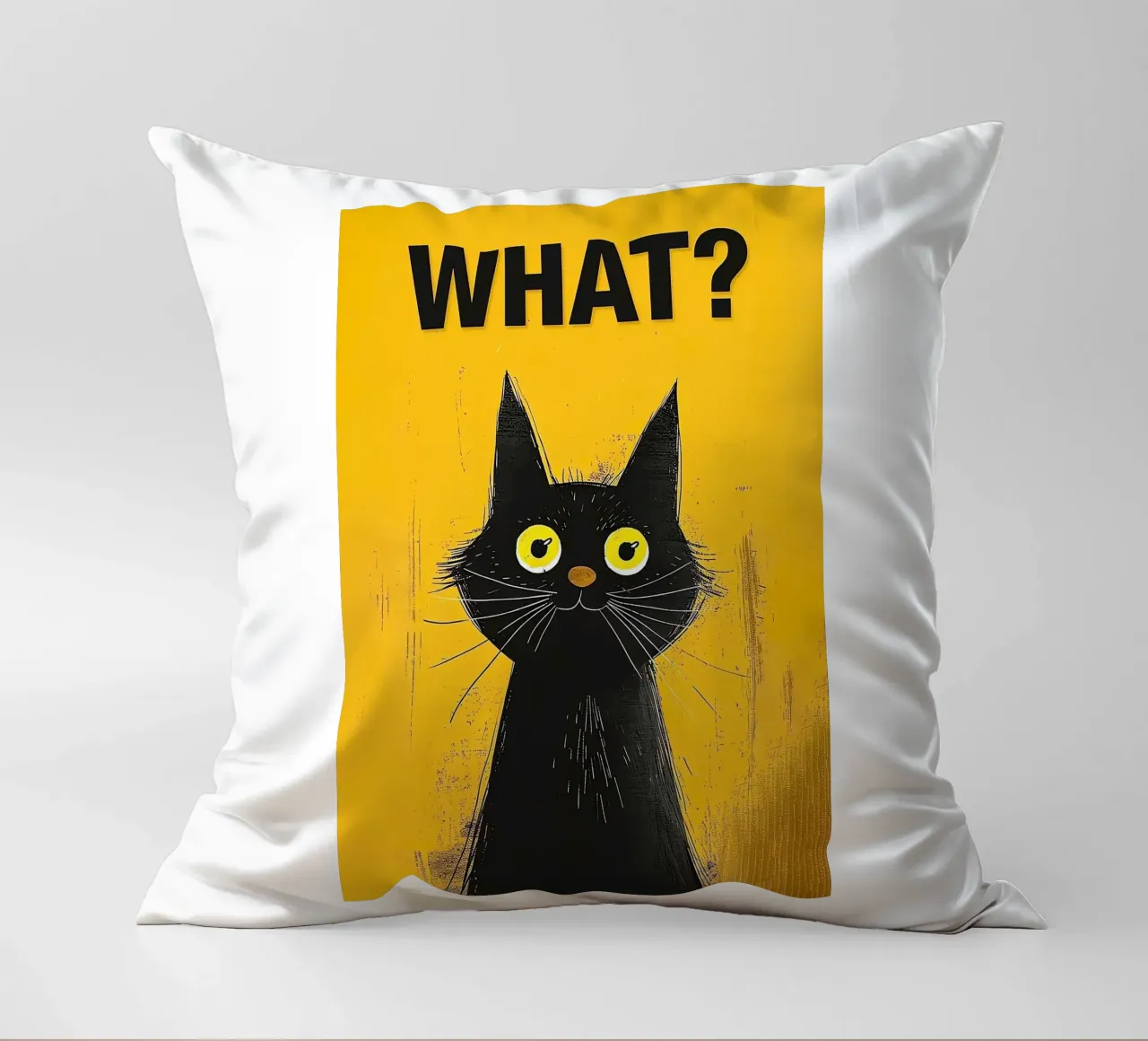 Gatto confuso cuscino da Arjun