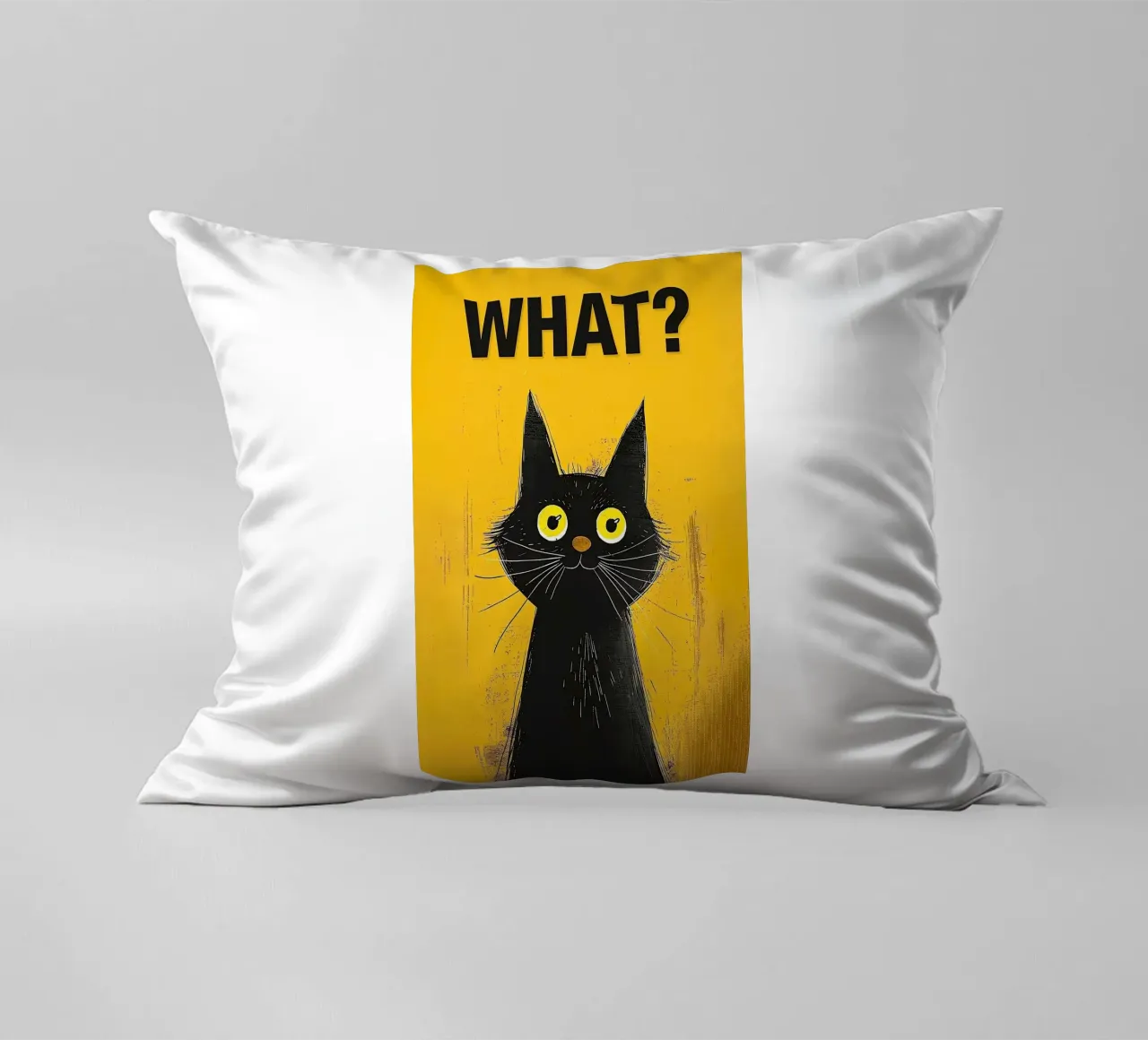 Gatto confuso cuscino da Arjun