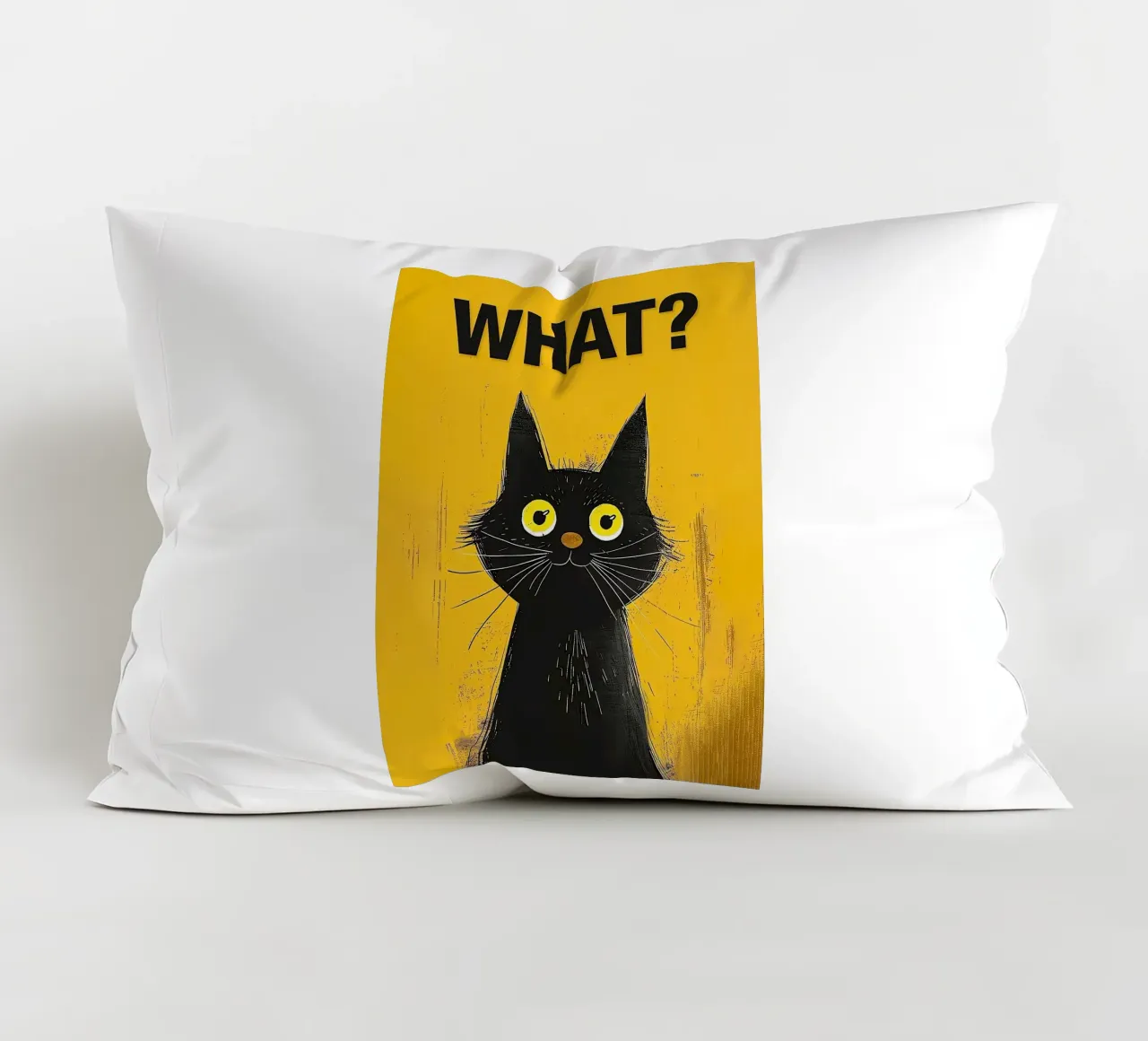 Gatto confuso cuscino da Arjun