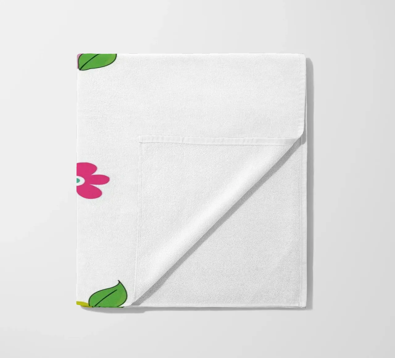 Piccoli fiori colorati e vivaci telo mare da gulsengunel