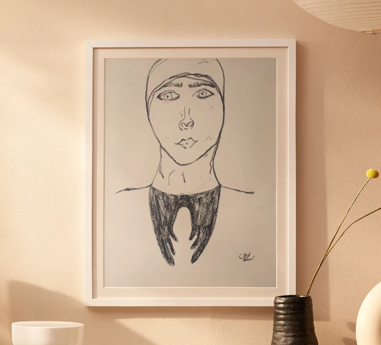 Il volto di un angelo carta hahnemühle da Cohe studio