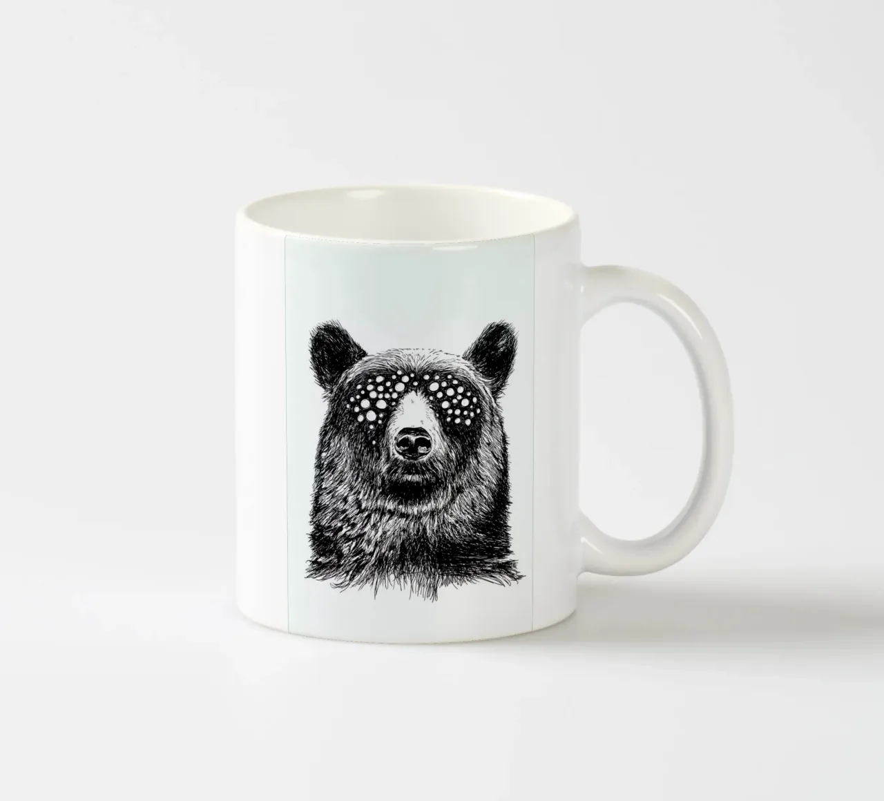 Pandemia 4 tazza in ceramica da Noirt