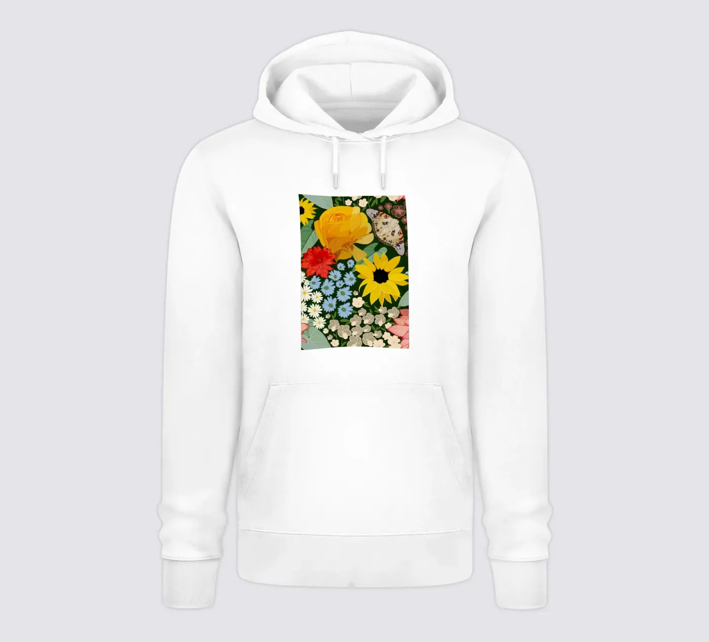 Cute forest pattern hoodie by gulsengunel