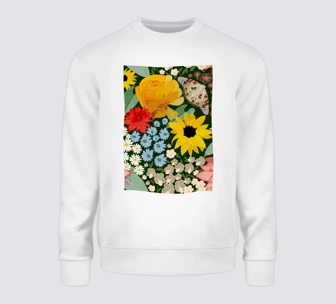 Cute forest pattern felpa da gulsengunel