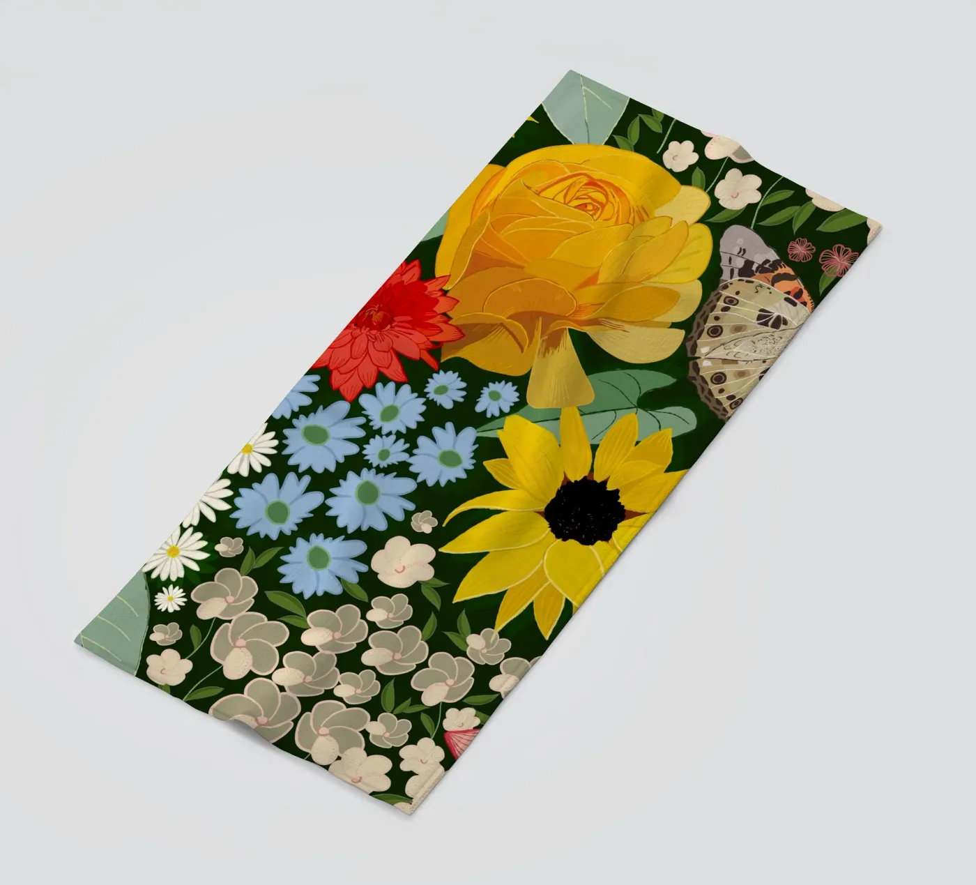 Cute forest pattern strandhanddoek van gulsengunel