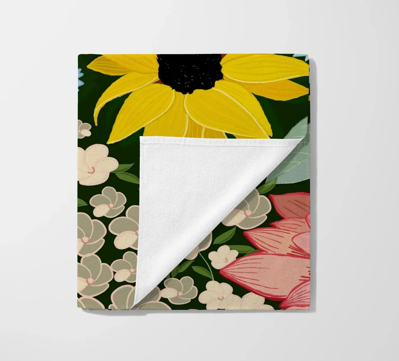 Cute forest pattern strandhanddoek van gulsengunel