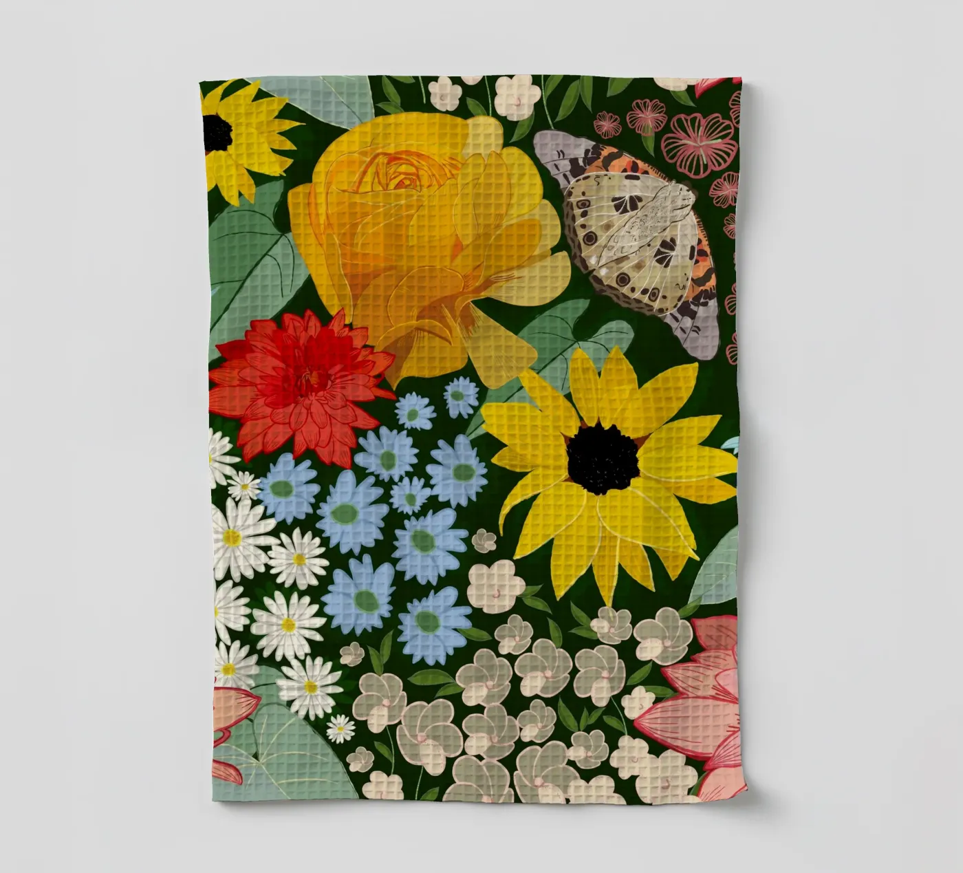 Cute forest pattern Geschirrtuch von gulsengunel