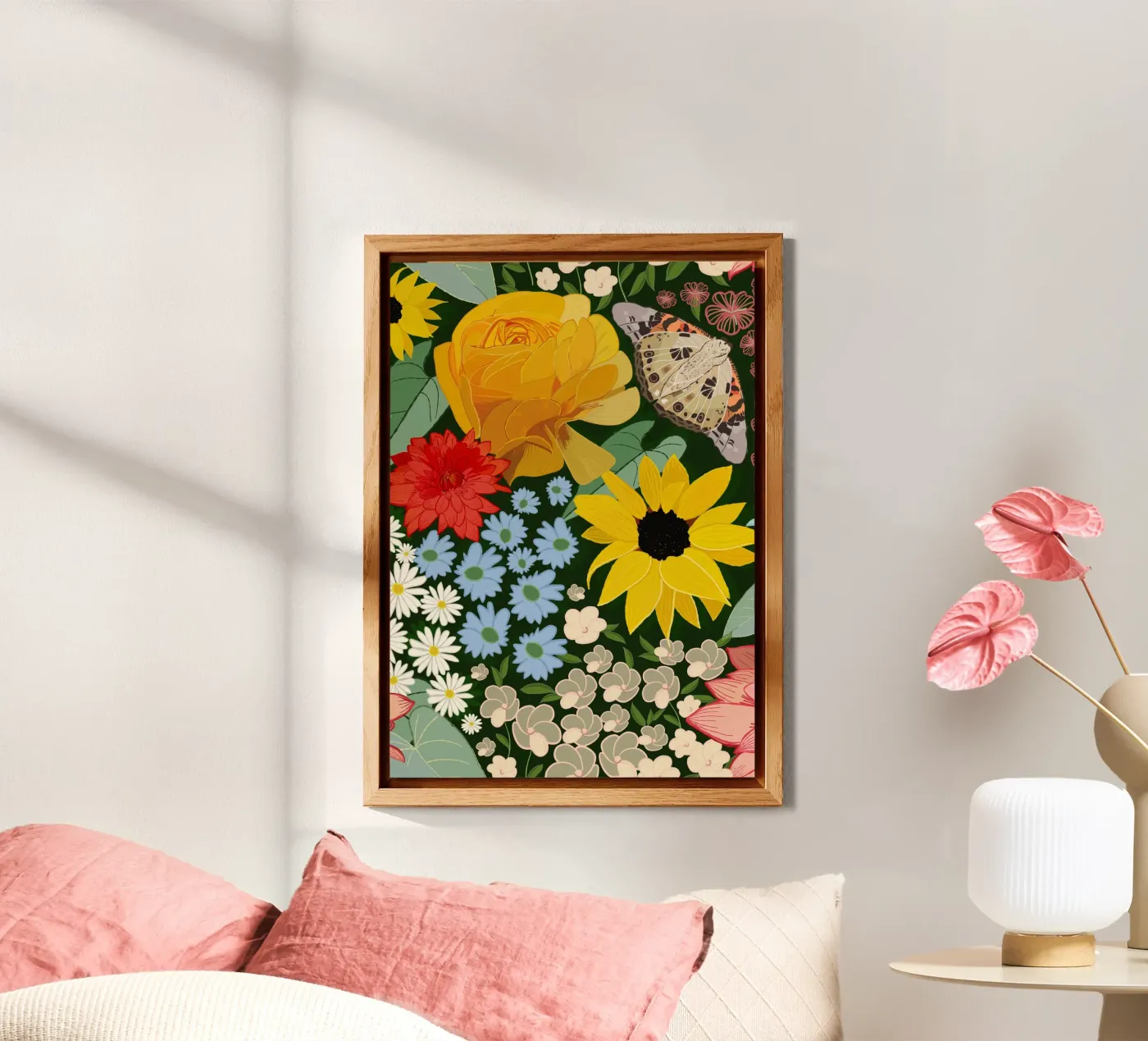 Cute forest pattern forex-plaat van gulsengunel