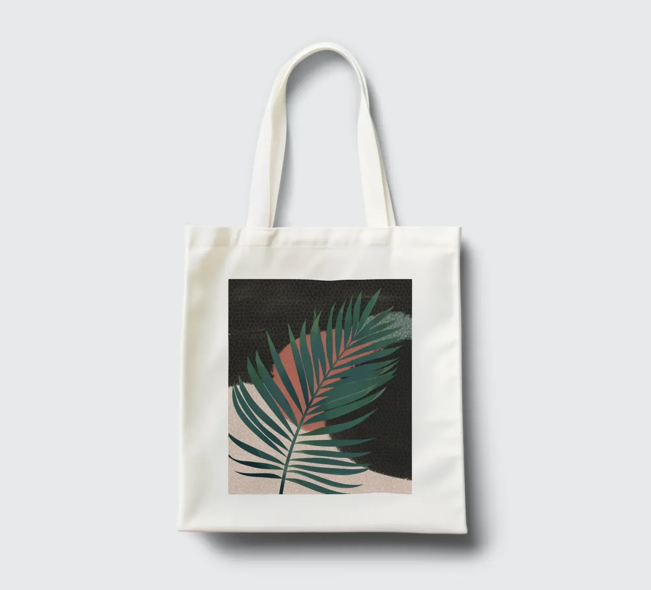 Palm leaf 1 tote bag by Little Dean