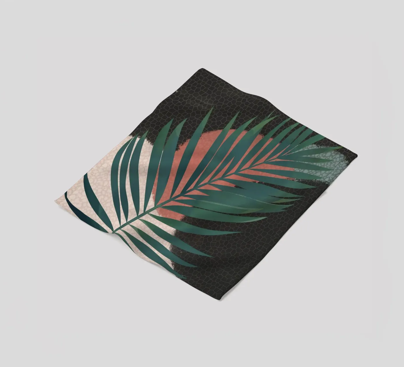 Palmblad 1 fleecedeken van Little Dean