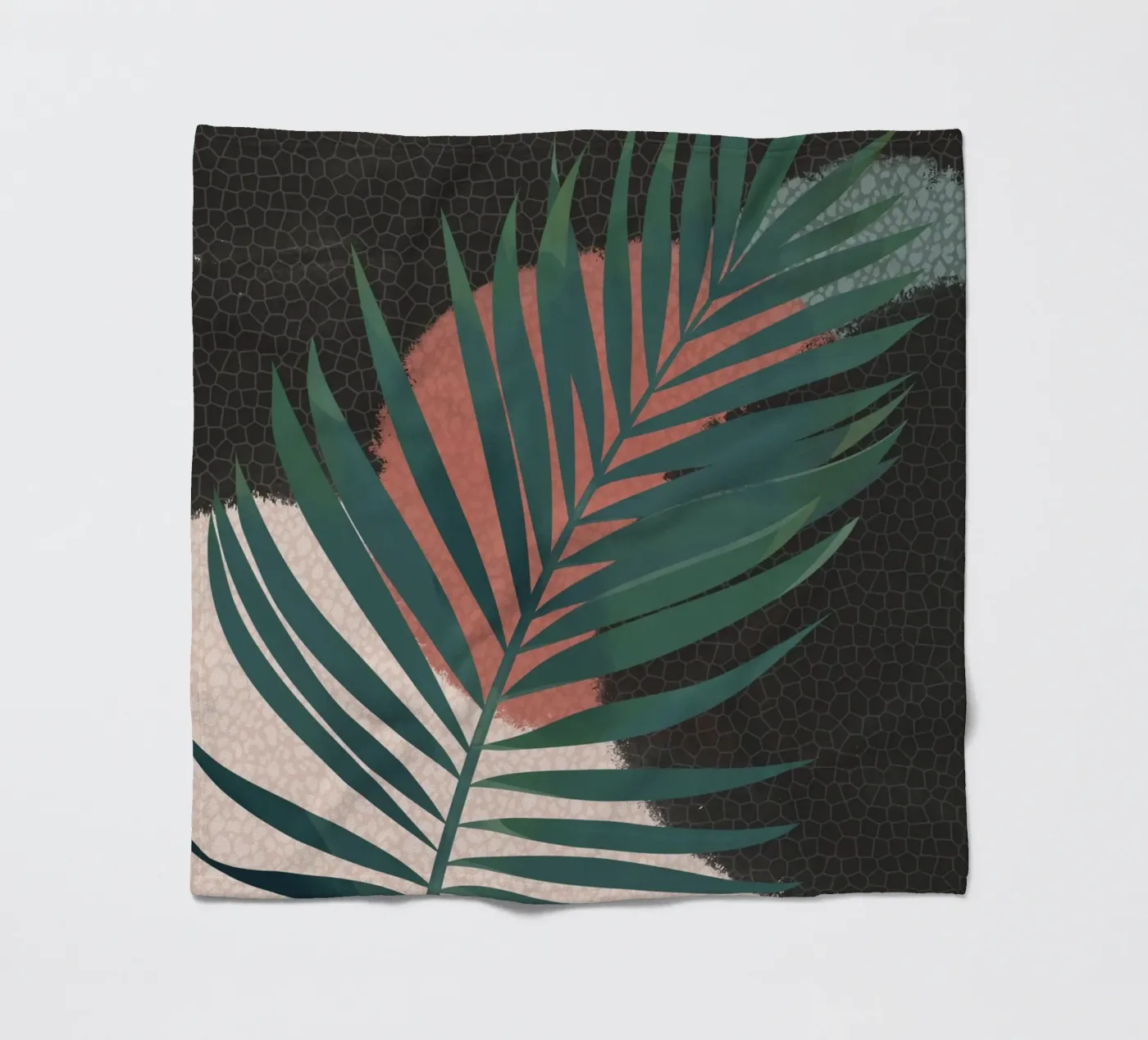 Palmblad 1 fleecedeken van Little Dean