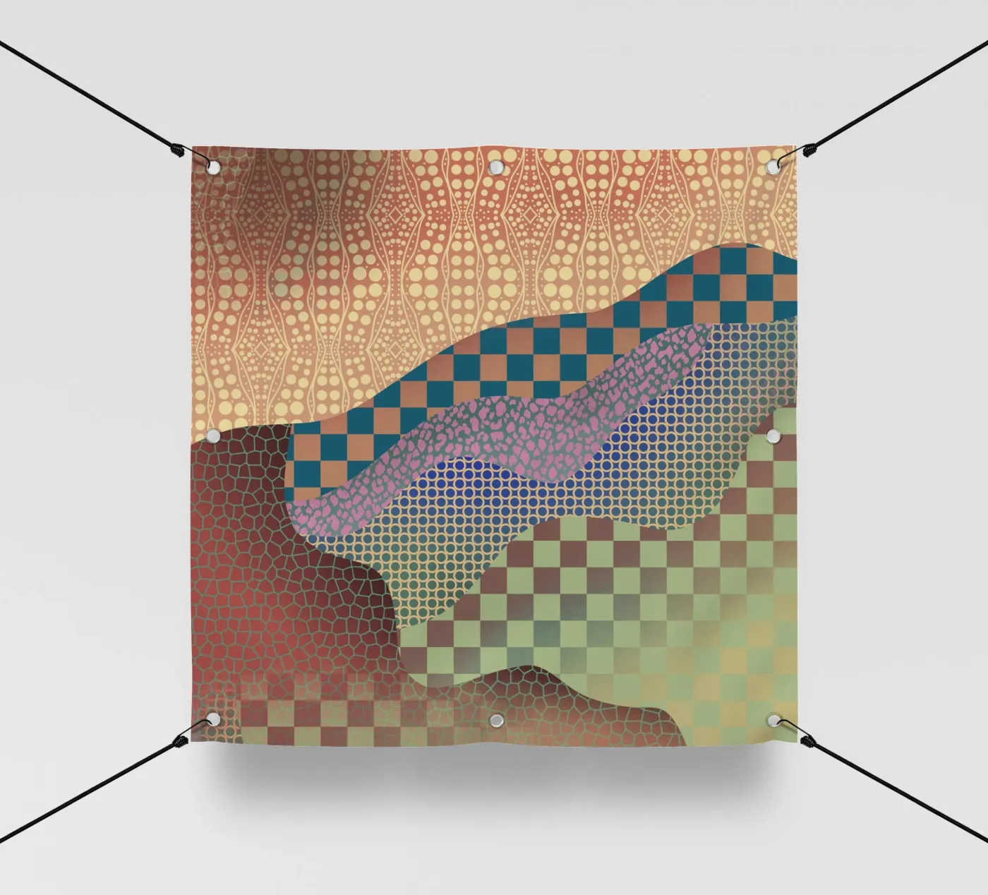Patterned organic pvc cover by Little Dean