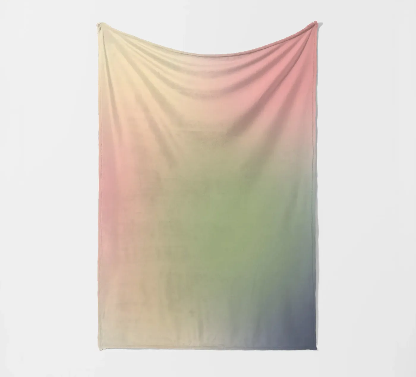 Gradient fleece blanket by Little Dean