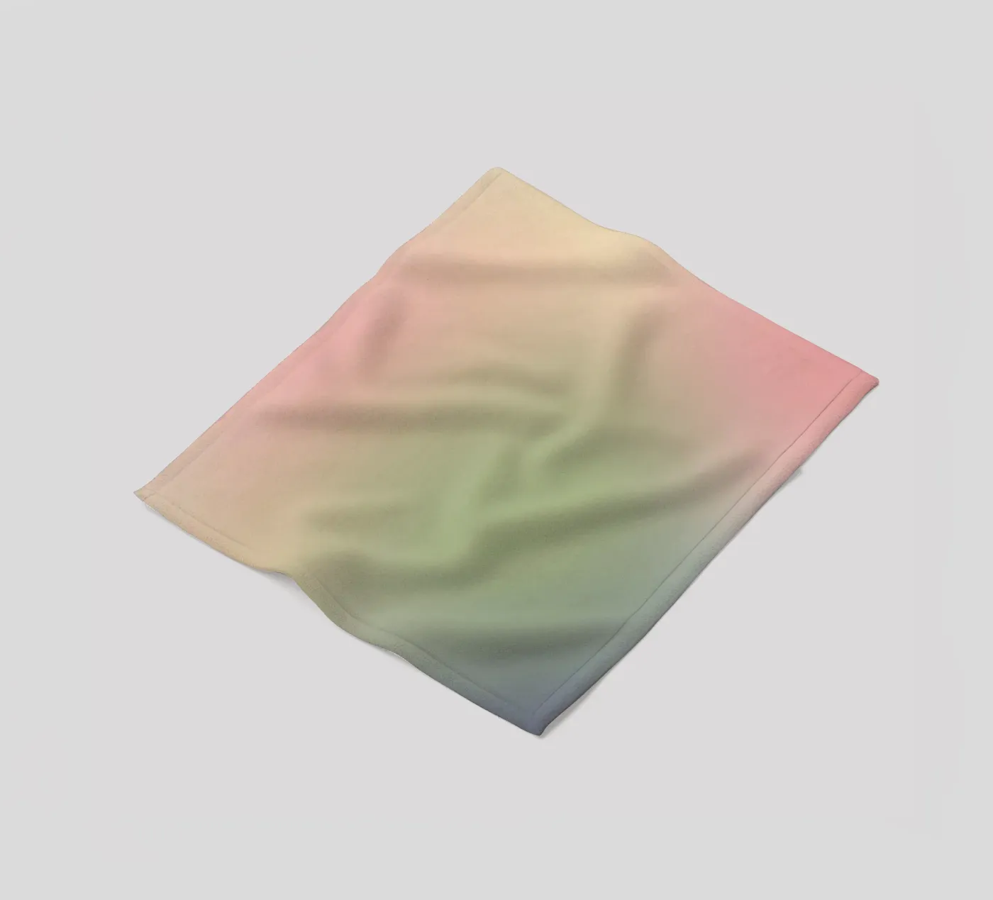 Gradient fleece blanket by Little Dean