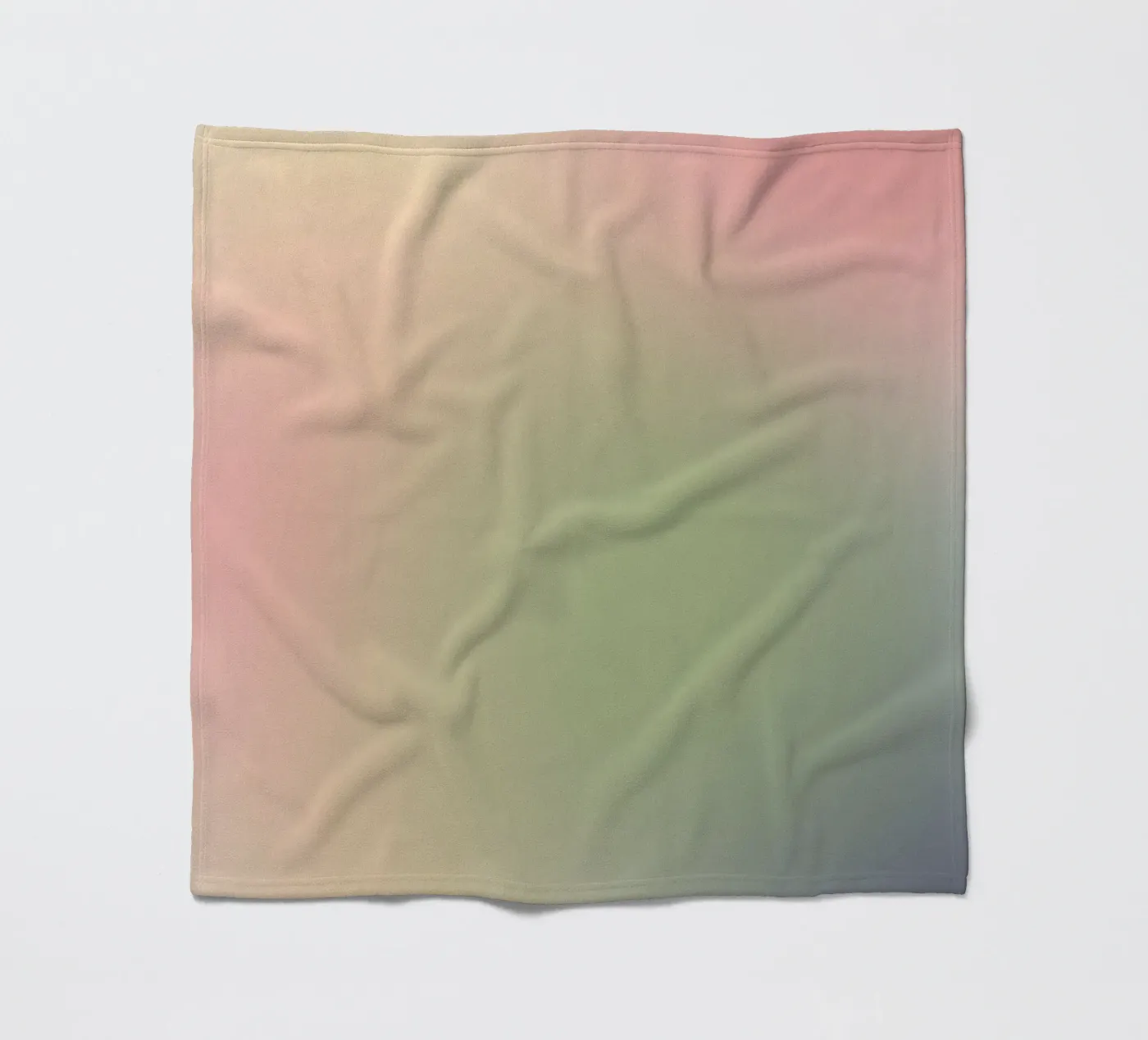 Gradient fleece blanket by Little Dean