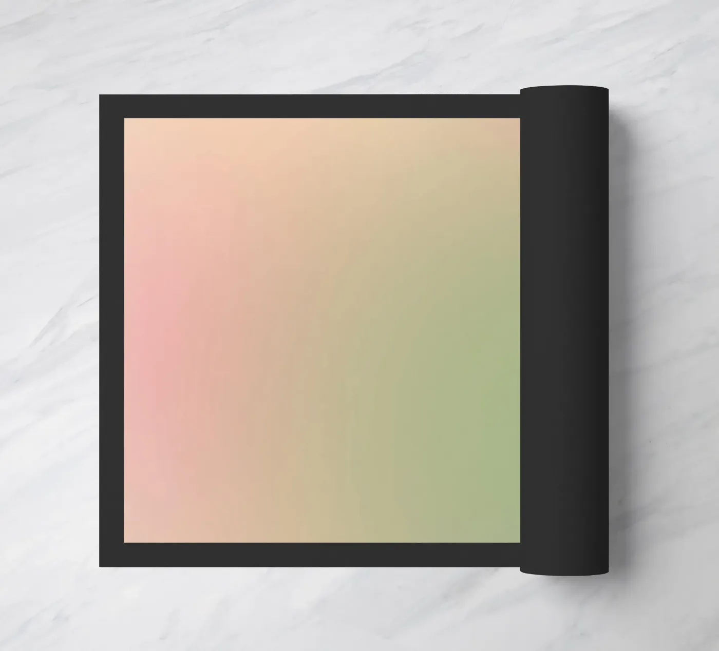 Gradient doormat by Little Dean