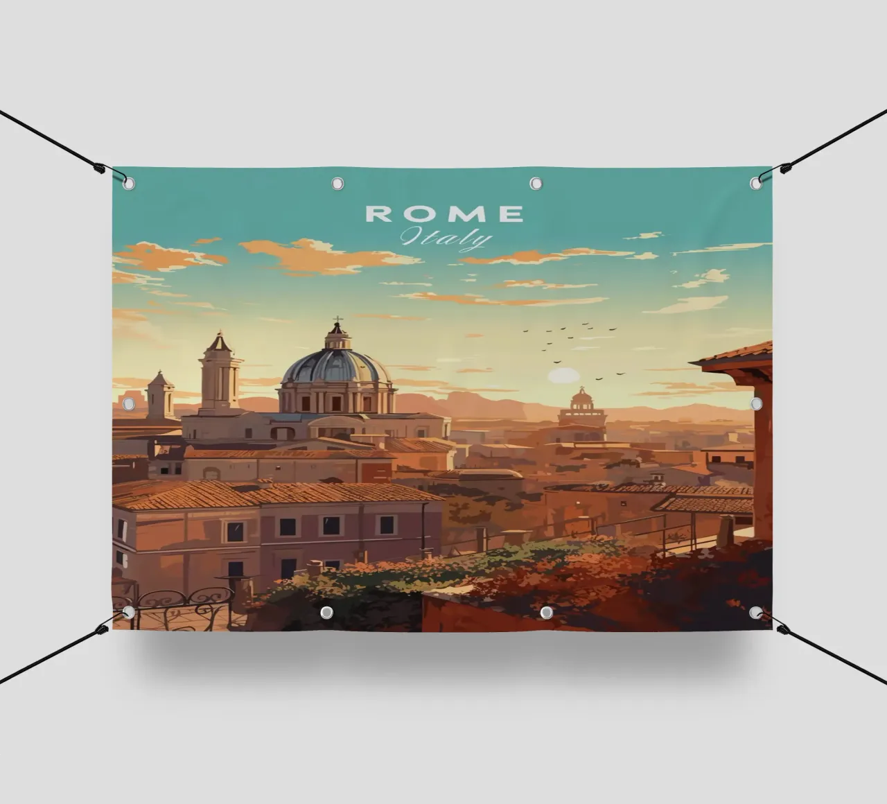 Rome, Italië pvc-zeil van Alexandra Peack