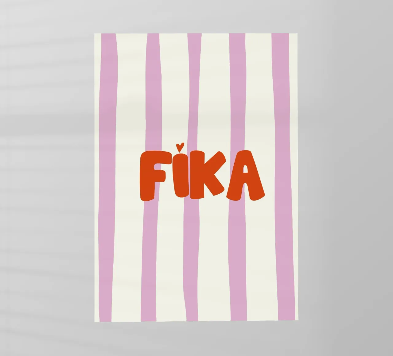 Fika Swedish Coffee Break pellicola backlit da Attaboy Dsgn