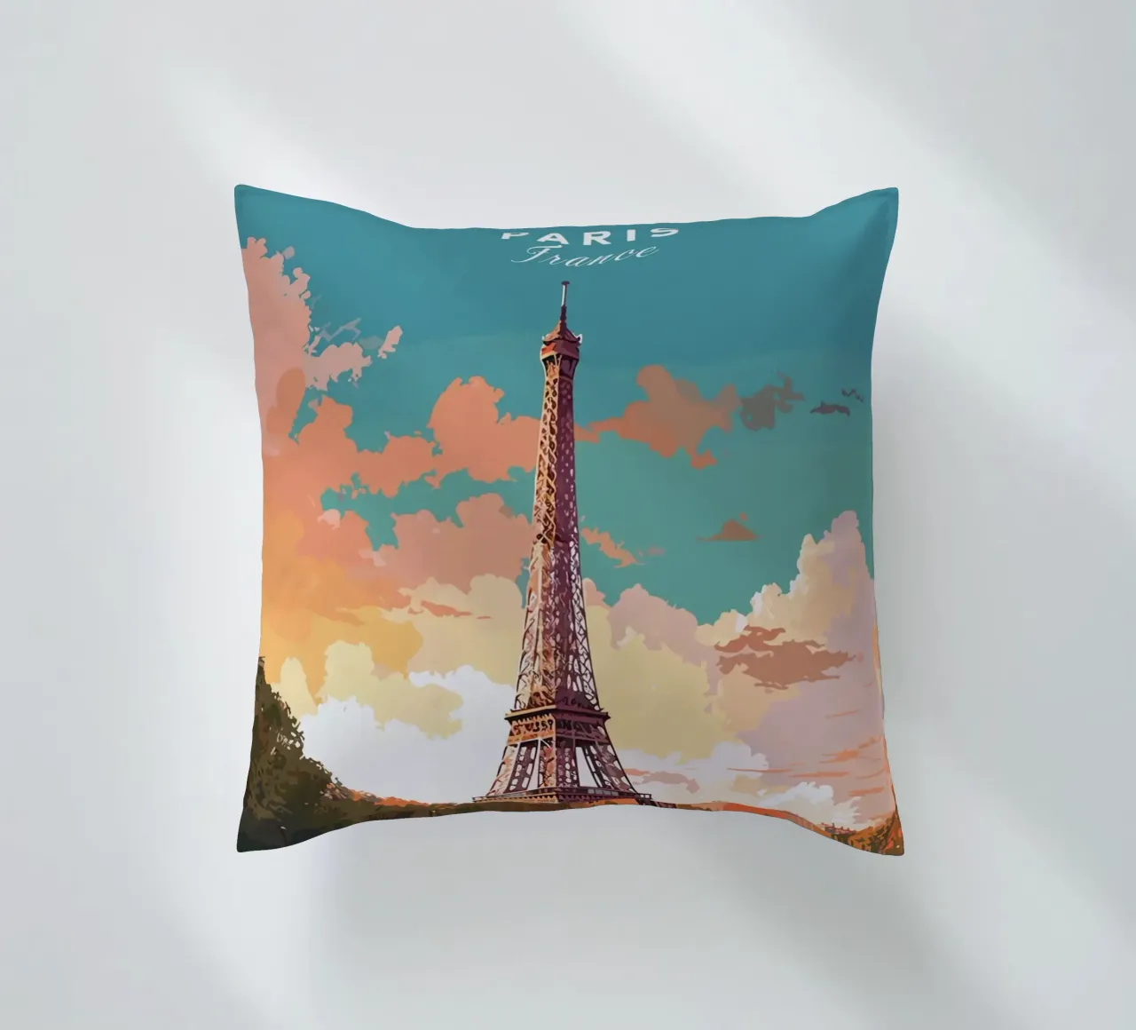 Torre Eiffel, Parigi cuscino da Alexandra Peack